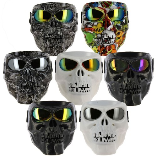 Full face mask skulls cosplay - face,
