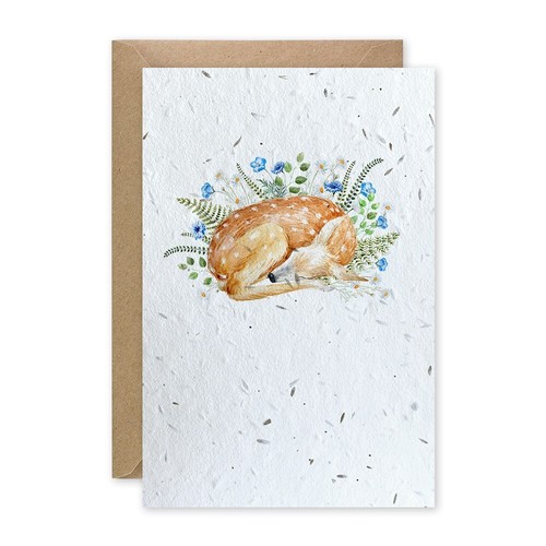 Plantable seed card woodland - seed,
