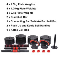 Weight Training Set 30kg Multi