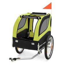 FOLDING PET BIKE TRAILER WITH