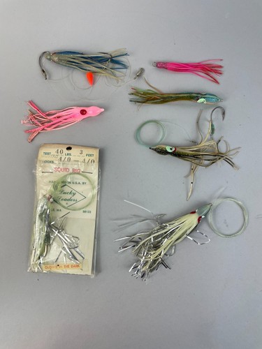 Set vtg assorted squid - 7, vtg.