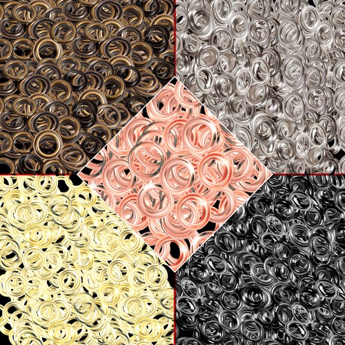 Brass metal eyelet - eyelet, with