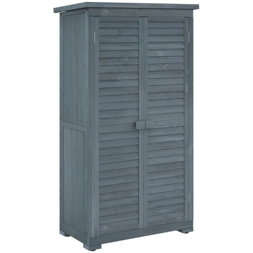 Wooden garden storage shed - storage,