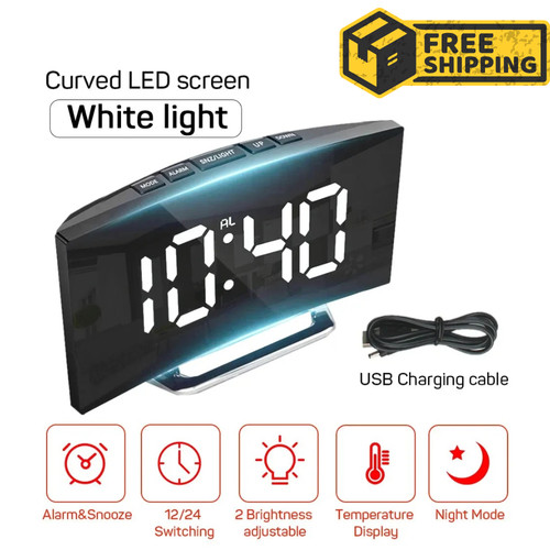 Digital led projection - projection, alarm