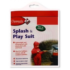 Child Waterproof Rainsuit Boys Girls All In One Suit with Hood 110cm Age 4 to 5