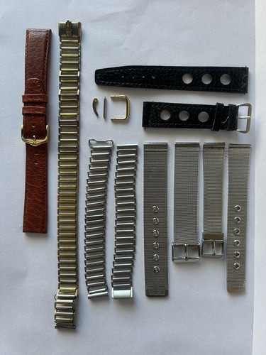 Vintage watch straps job lot - vintage,