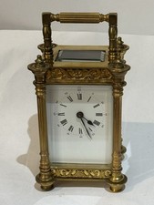 Very Pretty Antique  Carriage Clock In Good Working Order