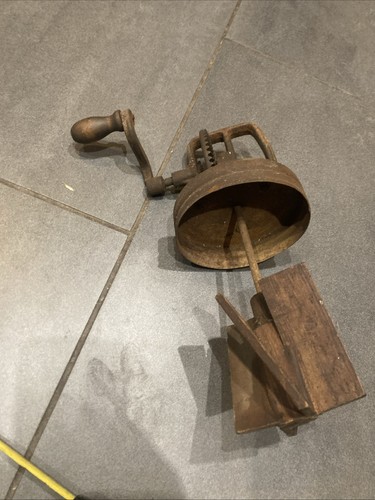 Vintage antique hand crank - vintage,