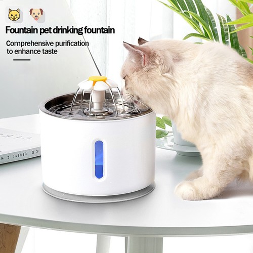 Cat water fountain - cat,
