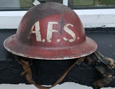 Rare Irish army emergency period Helmet  rare 