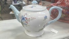 Shelley Wild Flowers White Tea Pot