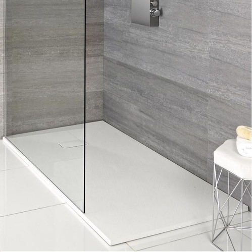 Shower tray slate effect non - shower, effect,