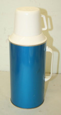 Vintage Blue Vacco Flask in