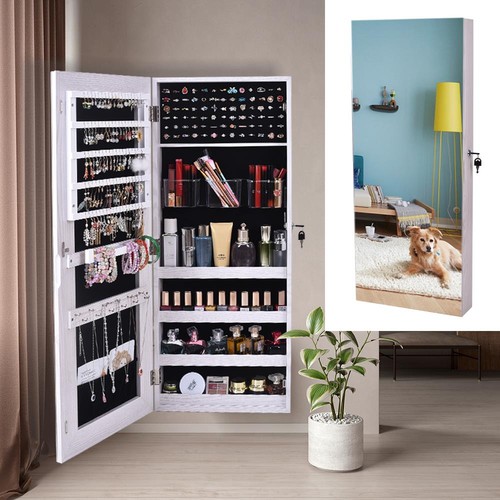 Wood jewelry mirror - jewelry,