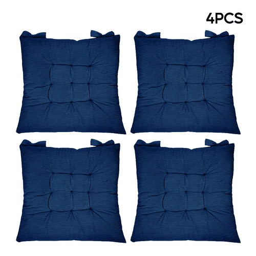Chair seat pads cushions - 4x,