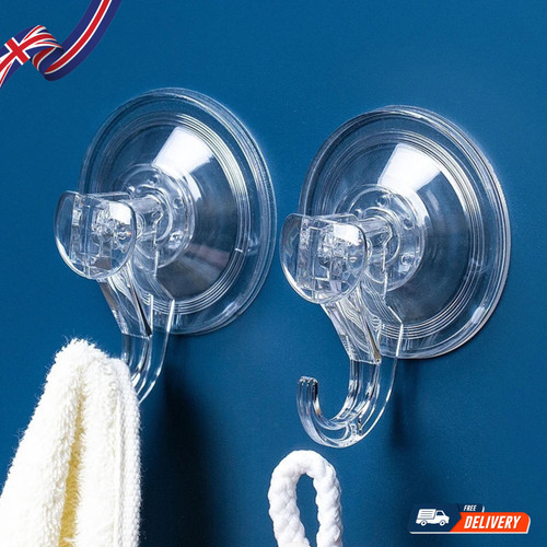 2pc suction hooks large wall - suction,