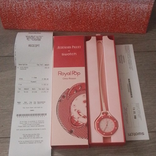 Swatch royal pop otto rosso - royal,