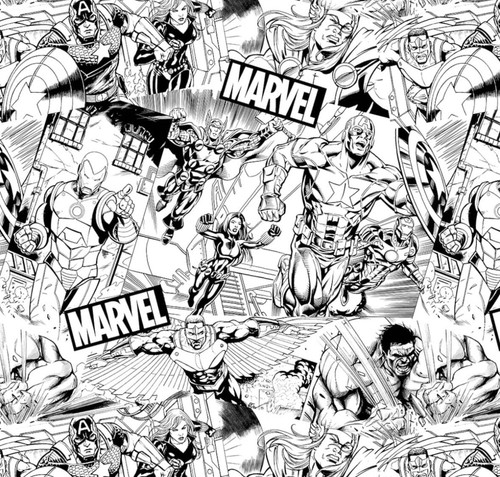Marvel avengers window valance - avengers,