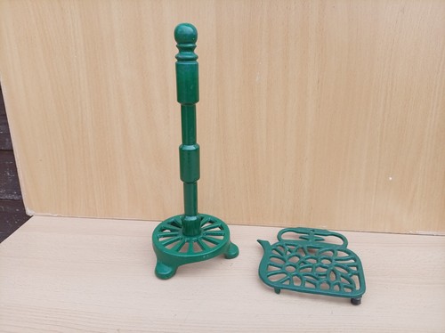 Vintage cast iron green - iron,