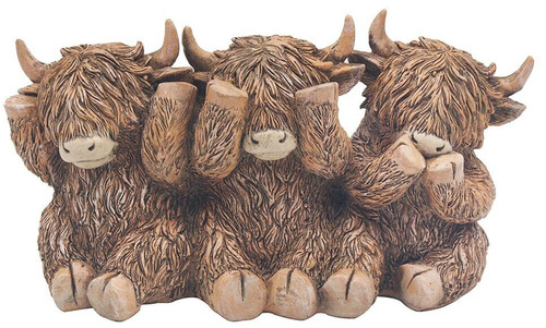 Highland cow ornament - cow, hear