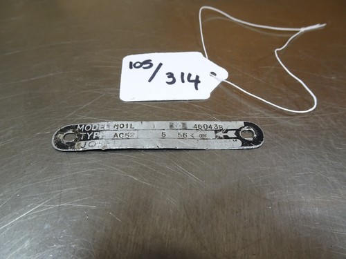 Lucas mo1l magneto label - mo1l,