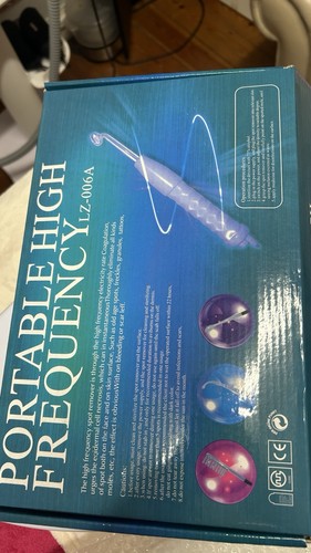 Portable high frequency facial - frequency,