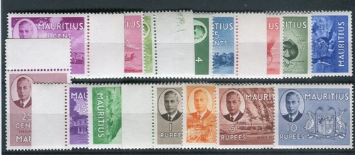 Mauritius kgvi 1950 definitive - mauritius,