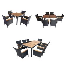 4 6 8 Seater Rattan Garden