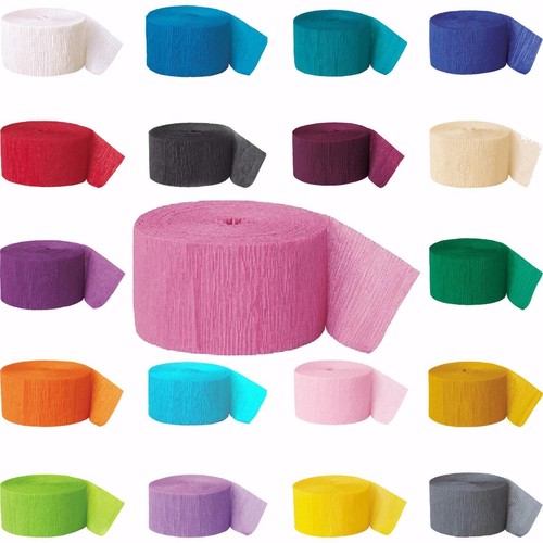 Crepe paper rolls - 3,