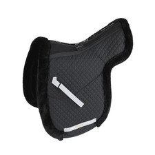 Shires Performance Fully Lined Numnah 17-18" - Black