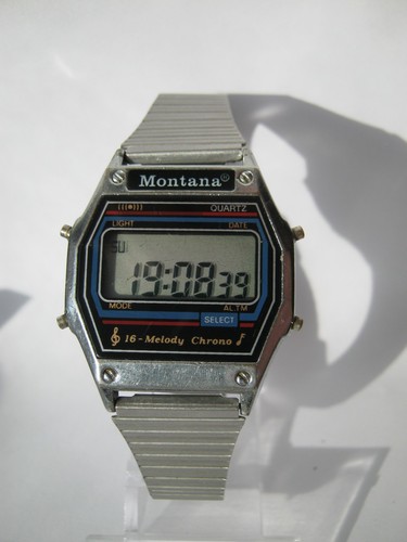 1980s vintage watch montana - watch,