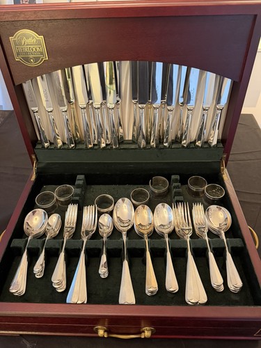 Butler heirloom silver service - butler,