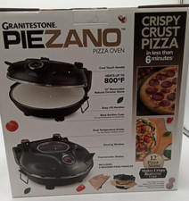 Granitestone PIEZANO Crispy Crust Pizza Oven Electric Pizza Indoor Oven