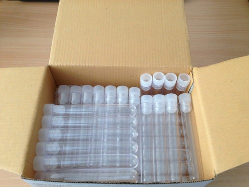 100 plastic test - x, tubes