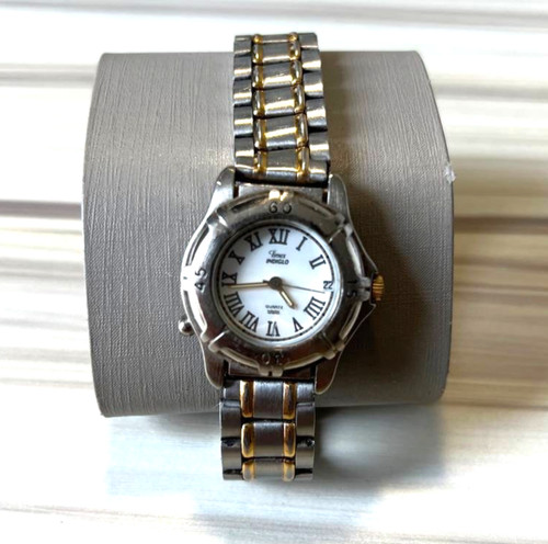 Timex watch indiglo two tone - watch,