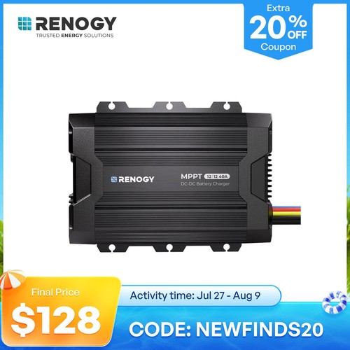 Renogy 12v 40a battery - 40a,