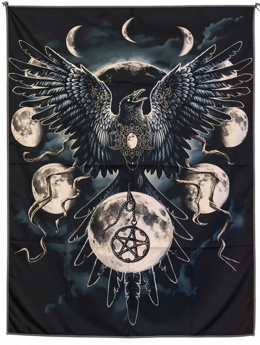 Raven wall tapestry - wall,