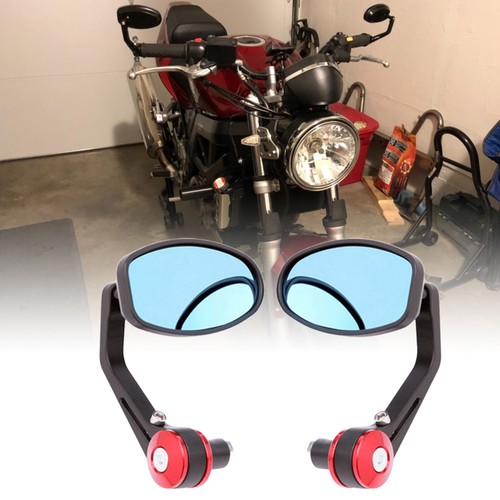 Motorcycle bar end mirror - 7/8",