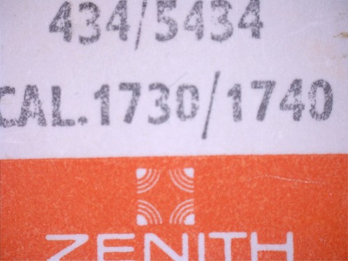 New old stock zenith 1730 - new,
