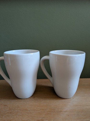 Alessi white mugs pluto - x,