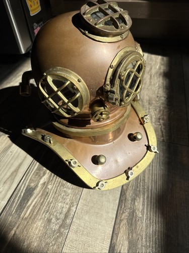 Copper antique diving - copper,