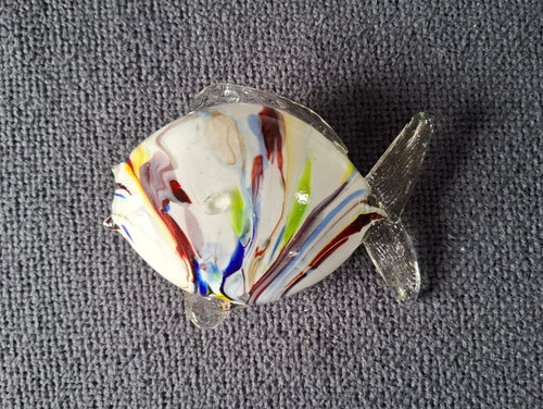 Small murano style glass fish - small,