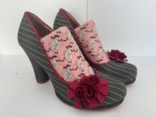 Womens RUBY SHOO PinStripe high Heel Shoes UK 6.5