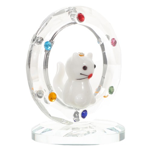 Crystal animal statue - animal,