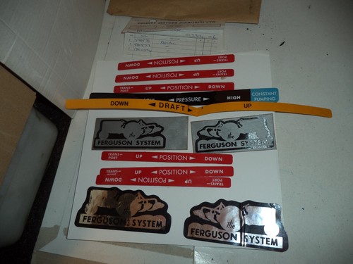 Massey ferguson tractor decals - ferguson,