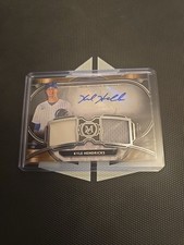 2021 Topps Museum Collection Dual Relic Autographs Kyle Hendricks /284 