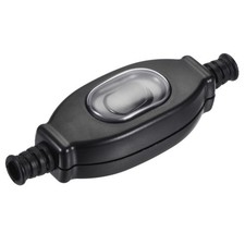 Waterproof Appliance Switch AC 250V 3A ON/OFF Inline Cord Rocker Switches IP65