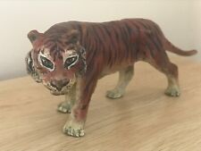 Superb Genuine Authentic Antique 1900 Franz Bergmann 6” Miniature Bronze Tiger 