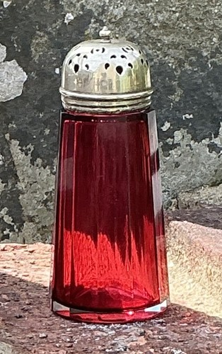 Antique victorian cranberry - antique,