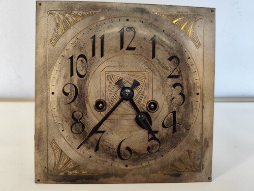 Art nouveau wall clock - art,